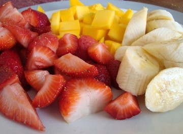 Strawberry, Mango & Banana PurÃ©e